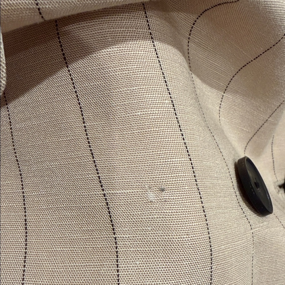 H&M LINEN-BLEND BLAZER DRESS - Picture 8 of 8